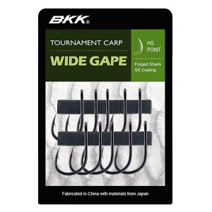 BKK WIDE GAPE rozm 4 10szt Haczyki Karpiowe BKK A-BC-0332