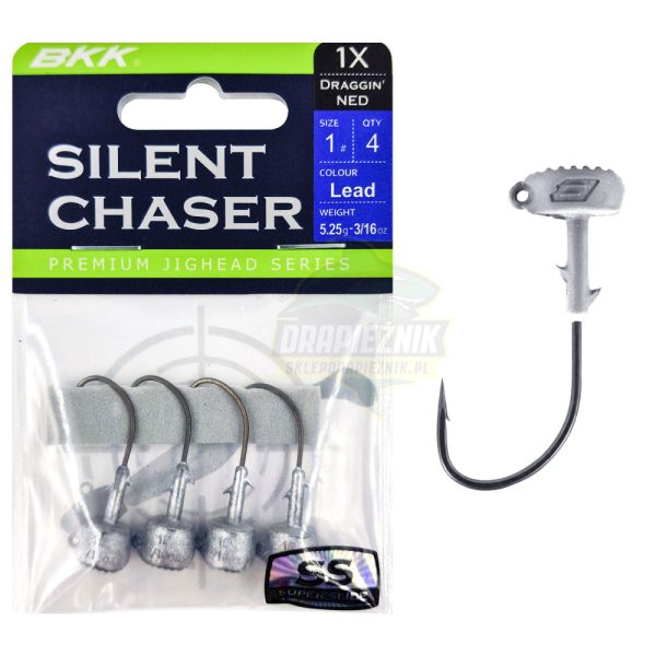 Główka Jigowa BKK Silent Chaser Draggin' NED Lead Nr 1 - 3.5g