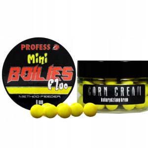 Kulki METHOD FEEDER POP UP FLUO – CORN CREAM 8 mm (kukurydziany krem)