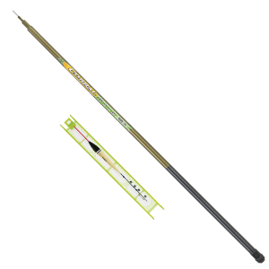 ZESTAW WĘDKARSKI: WĘDKA KONGER CORRAL POLE 400+ZESTAW SPŁAWIKOWY