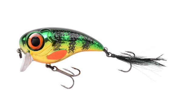 FAT IRIS HARDLURE CHROME PERCH 8CM 40G