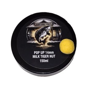 Karpiowa Chata POP UP MILK TIGER NUT 14mm 150ml Kulki Pływające