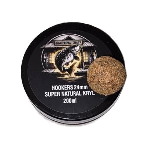Karpiowa Chata SUPER NATURAL KRYL 24mm 200ml Kulki Hakowe