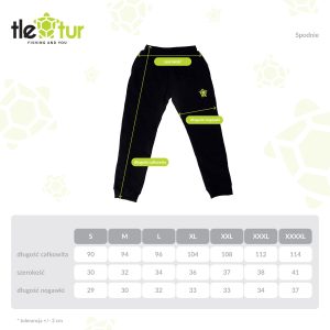 SPODNIE DRESOWE KHAKI LOGO KARPIOWA CHATA S TLETUR